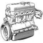 R8G (Type R1134) 1108 cm³ engine