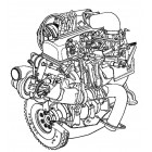 Engine 205 Peugeot