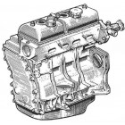 Moteur Alpine A310.4 1600VE et VF - Moteur 1605cm³ (Alésage Ø 78mm)